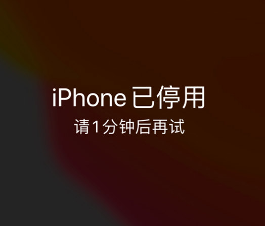 景洪苹果手机维修分享:iPhone 显示“不可用”或“已停用”怎么办？还能保留数据吗？ 