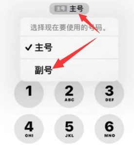 景洪苹果14维修店分享iPhone 14 Pro Max使用副卡打电话的方法 