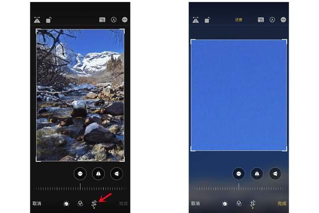 景洪苹果手机维修分享iPhone手机如何使用裁剪功能隐藏照片 